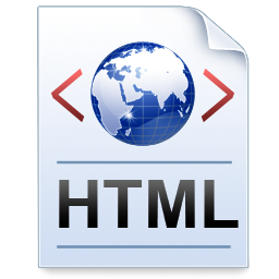 Regular Document Code HTML Icon 256x256 png